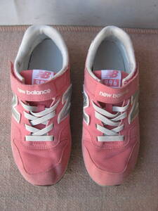 *newbalance 996JG3 Kids спортивные туфли розовый 22.0cm прекрасный товар 