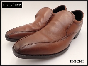 texcy luxe leather shoes *25cm EEE*te comb -ryuks Asics / slip-on shoes / business shoes /23*8*1-21