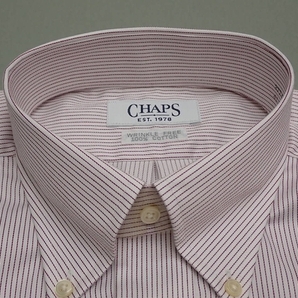 CHAPS 形態安定加工 ワイシャツ・41-84△チャップス/ビジネスシャツ Yシャツ/23*7*2-27の画像7