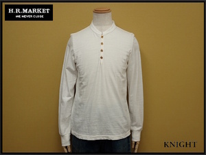 H.R.MARKET застежка с планкой cut and sewn *2^ Hollywood Ranch Market HRM/ футболка / частота цвет /23*10*3-6