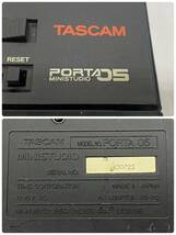 W6209(112)-504/IR3000【名古屋】TASCAM タスカム PORTA MINISTUDIO レコーダー PORTA 05_画像8