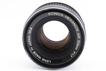 ★ 極上級★ KONICA コニカ HEXANON AR 50mm F1.7 #2005030_画像4