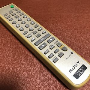 冒険価格！SONY ソニー オーディオ　RM-SJ373 リモコン 動作品。