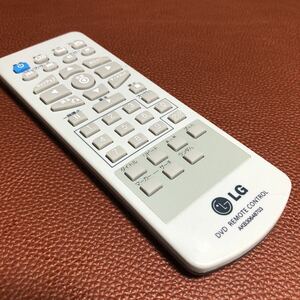 冒険価格！LG DVDリモコン REMOTE CONTROL AKB30648703 リモコン 動作品。