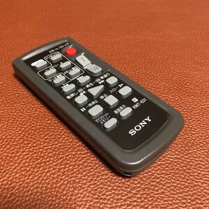 冒険価格！SONY　RMT-831　ビデオカメラ　リモコン 動作品。