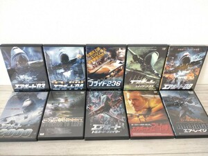 エアポートシリーズDVD◆合計10本まとめ売り◆ 飛行機パニックもの/エアポート作品セット　エアポート03,04,08,24時,など