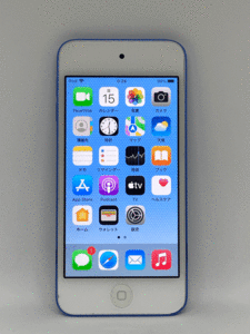 【新品バッテリー交換済み シリーズ最終モデル】 Apple iPod touch 第7世代 32GB ブルー ② 中古品 【完動品 1円スタート】