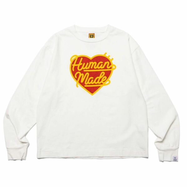 HUMAN MADE Graphic L/S T-Shirt #4 Whiteヒューマンメイド グラフィック Tシャツ ホワイト