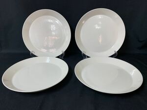 iittala イッタラ ティーマ TEEMA 大皿 プレート 4枚セット 26㎝ ホワイト 白 食器 K-1026-04