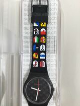  ♪　Swatch　スウォッチ　D'SCHWIZER　GZ286　クオーツ　3気圧　シリコンストラップ　 アクセサリー　ブランド　腕時計　27-111_画像4