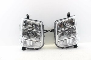 美品/キズ無　エブリー　エブリィ　DA17W　ヘッドライト　左右　LE14C6329　キセノン　HID　レべ付　301847-301848