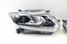 美品/破損無　エクストレイル　T32　LED　ヘッドライト　左右　セット　コイト　100-17942　打刻F　A　302058-302059_画像6