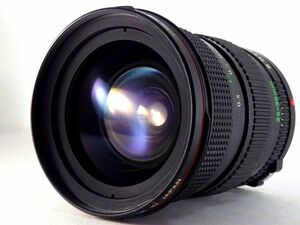 送料無料!! Canon New FD 24-35mm f/3.5 L 人気 高級 美品 動作OK キャノン 広角 ズーム レンズ MF カメラ 一眼レフ Camera Zoom Lens SLR