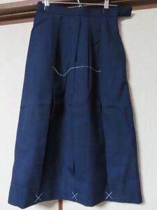 新品 丈長め 75cm 制服 冬 スカート 和歌山 県立 和歌山東高校 旧旧型