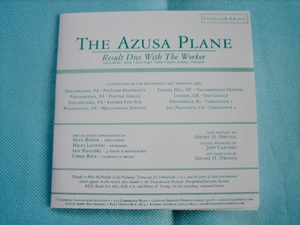 AZUSA PLANE / RESALT DIES WITH THE WORKER　　ギタードローン　　ポストロック