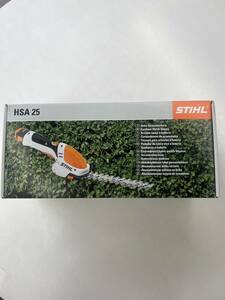 未使用　新品　スチール　ＳＴＩＨＬ バッテリーガーデンバリカン ＨＳＡ２５ 芝生カッター トリマー 電化製品