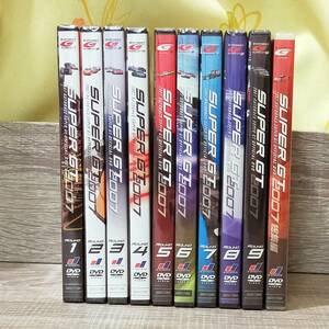 未開封】DVD 全巻セット SUPER GT 2007 ラウンド1～9 総集編付 スーパー NSX ラップ TAKATA 童夢 GT300 富士 サーキット コーナリング レア