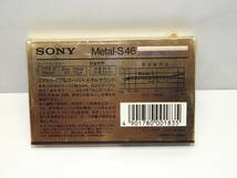 ★SONY Metal-S 46 メタルポジション　カセットテープ　未開封品★_画像2