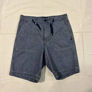 23SS 新品 DESCENDANT ディセンダント SPIN CHAMBRAY SHORTS シャンブレーショーツ