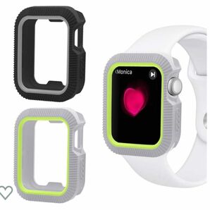 アップルウォッチ 44mm用ケース 2個セット Apple Watch 衝撃吸収 アップルウォッチ