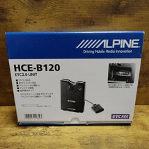 アルパイン ALPINE ETC2.0 ETC2.0車載器 HCE-B120 nxシリーズ　ナビ連動　新品未使用_画像1