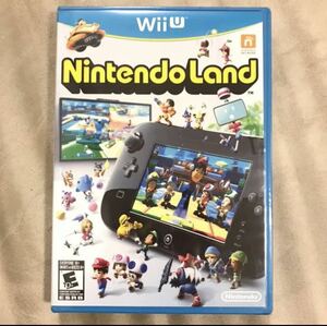 新品 Nintendo Land ニンテンドーランド WIIU ソフト 海外版