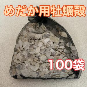 広島県産 牡蠣殻 4〜8mm 80g×100袋 アクアリウム 水質調整