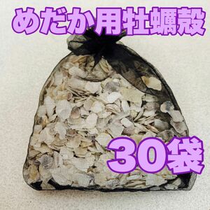 広島県産 牡蠣殻 4〜8mm 80g×30袋 アクアリウム 水質調整