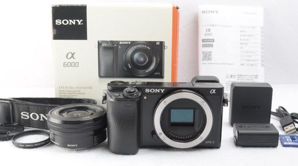 SONY α6000 ILCE-6000L パワーズームレンズキット [シルバー