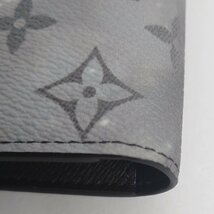 【77】良品 ルイヴィトン LOUIS VUITTON 長財布 ポルトフォイユ・ブラザ M63871 モノグラムギャラクシー_画像4