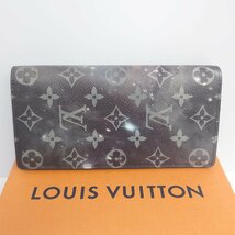 【77】良品 ルイヴィトン LOUIS VUITTON 長財布 ポルトフォイユ・ブラザ M63871 モノグラムギャラクシー_画像1