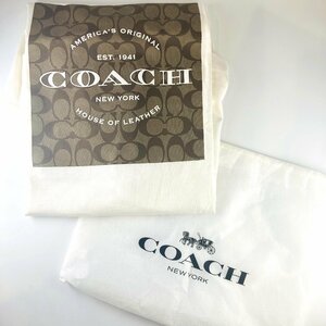 【77】COACH コーチ シグネチャー 半袖シャツ ホース アンド キャリッジ フロント プリント ブランド 人気 サイズ表示 155/84A