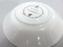 【80】未使用品 Royal Doulton ロイヤルドルトン カップ＆ソーサー THE BIRTHDAY バースデイ 保管品_画像7