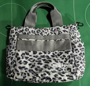 * Briefing GOLF маленький большая сумка CART TOTE LEOPARD леопардовая расцветка серый Leopard прекрасный товар!!!*