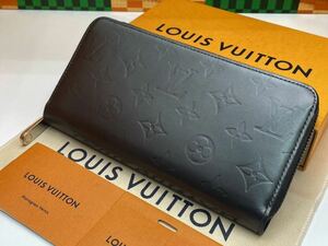 1円◇新型・現行◇LOUISVUITTON◇ヴェルニ◇ガレ◇モノグラム◇ジッピーウォレット◇艶消し◇ガンメタ◇ルイヴィトン◇長財布◇メンズ◇