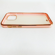 iPhone 12 Pro Max クリアケース ゴールド ピンク 耐衝撃 クリア お洒落 TPU 軽量 ケース シンプル アイフォン_画像7