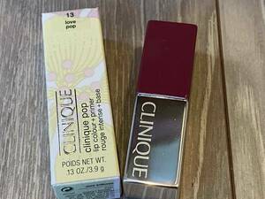  Clinique pop *CLINIQUE/ popular lipstick * Rav pop (13) beautiful goods (2023 year 9 end of the month buy *1 times use .) regular price 4400 jpy 