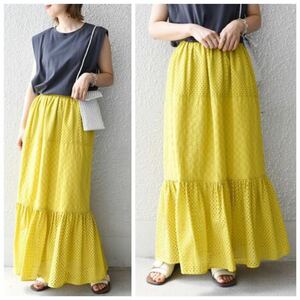  new goods SHIPS ( lavatory possibility ) cut Work race combination skirt regular price 13970 jpy S
