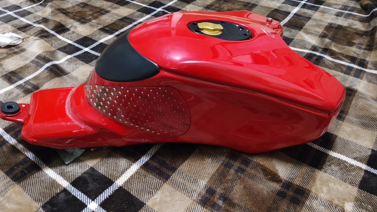 お見舞い RZ250/RZ350 純正タンク 鍵無し キャップ無し ヘコミ補修済