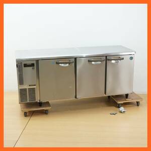 東ハ:【ホシザキ】業務用 テーブル形冷凍冷蔵庫 冷蔵252/冷凍140L RFT-180SNE 幅約180㎝ 高さ約79㎝ コールドテーブル 厨房機器 