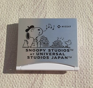 【未使用】スヌーピー デジタル時計 折りたたみ式 スヌーピー時計 置時計 目覚まし時計 NISSAY ユニバーサル スタジオ ジャパン USJ 日生