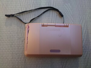 【動作品】破損あり ニンテンドーDS 本体 ストラップ NTR-001 初代 DS ピンク 任天堂 Nintendo