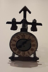 時計型 鉛筆削り 文房具 飾り 置物 雑貨 コレクション えんぴつけずり 時計台 アンティーク調 インテリア