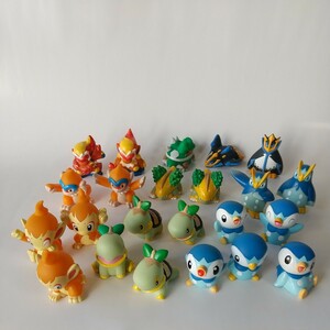 ポケモンキッズ 御三家 進化 第４世代 ナエトル ヒコザル ポッチャマ ドダイトス ゴウカザル エンベルト ポッタイシ キメわざ！送料無料！