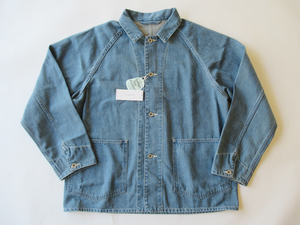 2023AW nanamica Denim Jacket サイズXL インディゴブリーチ デニムジャケット/ナナミカノースフェイスパープルレーベル