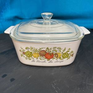  Old Pyrex spice ob life series kya Serow ru saucepan .-9