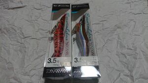 ダイワ エメラルダス ヌード 3.5号 2本セット ピンクエビ ク レーザーパープル 2個セット パケ難 新品3 daiwa Emeraldas NUDE