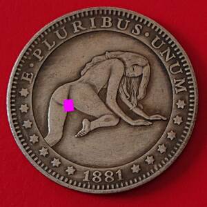 古銭 外国硬貨　アメリカ合衆国　ルンペン記念幣 モルガン A1-2