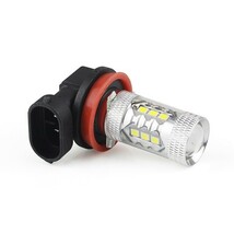 LEDフォグランプ 12V H8/H11/H16 6000K 80W 3535チップ LEDフォグ バルブ 2個セット 白 ホワイト WD22_画像5