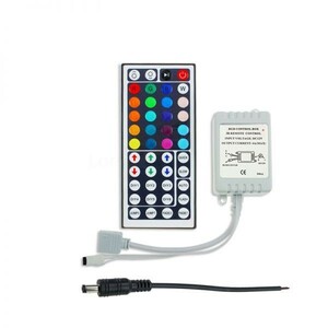 12V 44キ LEDテープライト RGB コントローラー 20色切り替え　リモコン付き LEDテープ